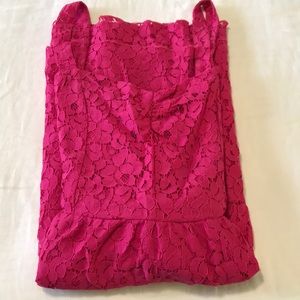 Pink mini dress size m
